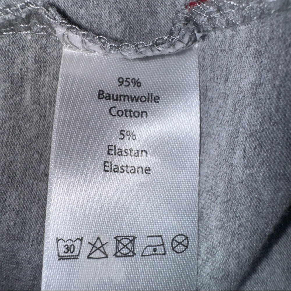 Authentic Kollektion Pilatus Luzern Gray Plaid Hem Long Sleeve Top XL - Picture 5 of 9